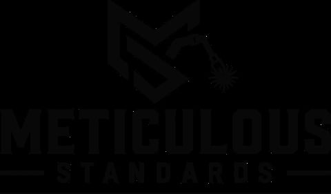 Metallica standard logo with stylized M design in black text